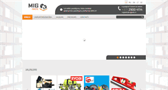 Desktop Screenshot of migbaltic.com